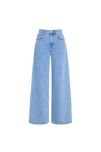 High Waist Basic Baggy Jeans | Light Blue - Soréa