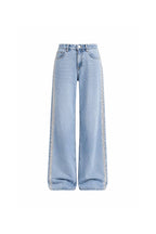 Stone High-Waisted Jeans | Blue